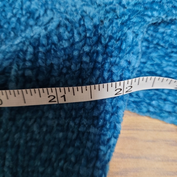 🎄Karen Scott Soft Chenille Pretty Blue Sweater XL - Picture 7 of 9